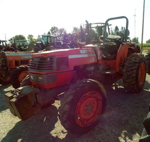 Used Kubota M8200 Tractor parts.