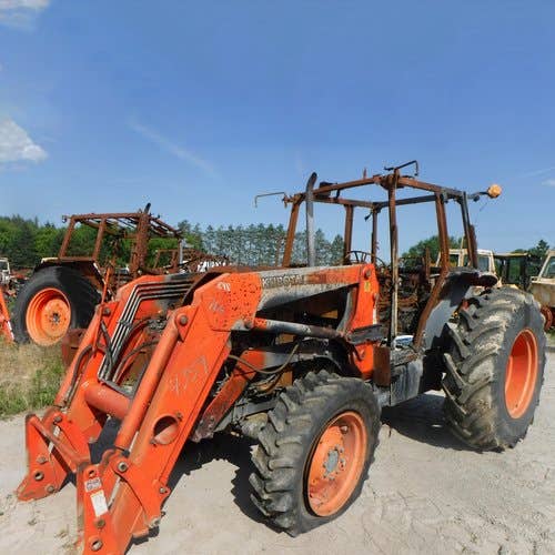 Used Kubota M8200 Tractor parts.