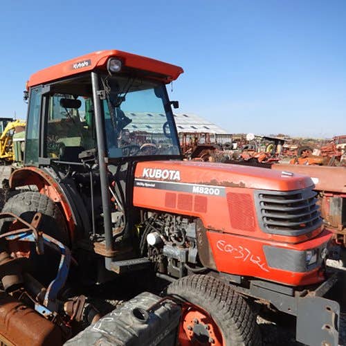Used Kubota M8200 Tractor Parts Used Kubota M8200 Tractor Parts