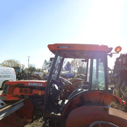 Used Kubota M8200 Tractor parts.