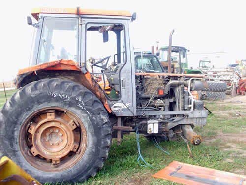 Used Kubota M8580 Tractor parts.