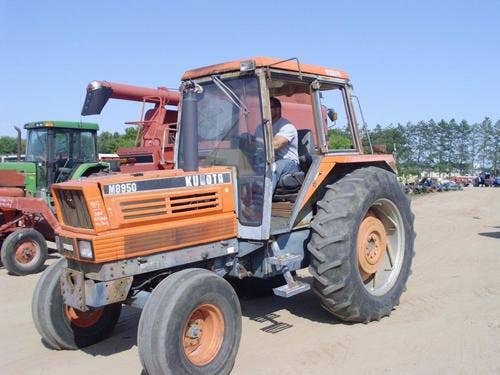 Used Kubota M8950 Tractor parts.