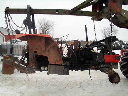 Used Kubota M9000 Tractor parts.