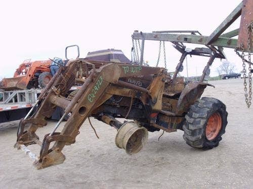 2005 Used Kubota M9000 Tractor parts.