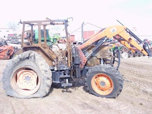 2005 Used Kubota M9000 Tractor parts.
