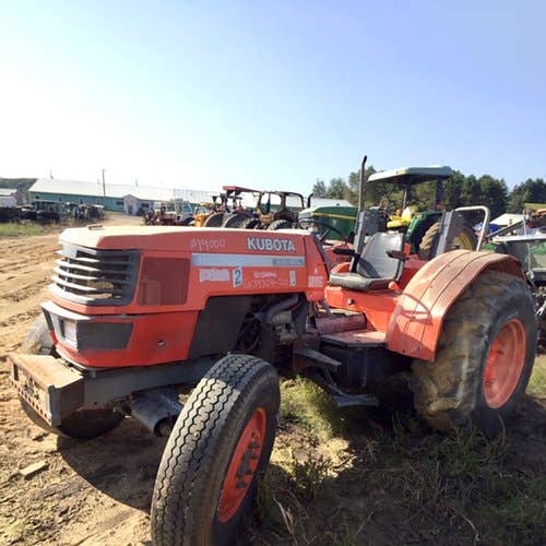Used Kubota M9000 Tractor parts.