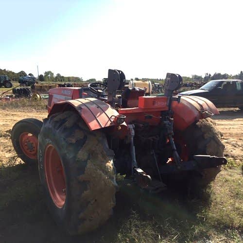 Used Kubota M9000 Tractor parts.