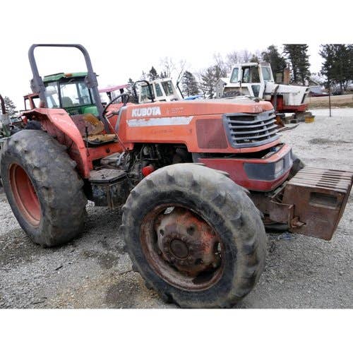 Used Kubota M9000 Tractor parts.