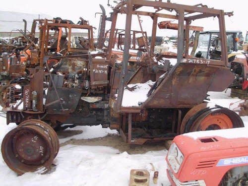 Used Kubota M95 Tractor parts.