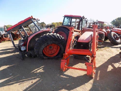 Used Kubota M95 Tractor parts.
