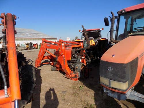 Used Kubota M95 Tractor parts.