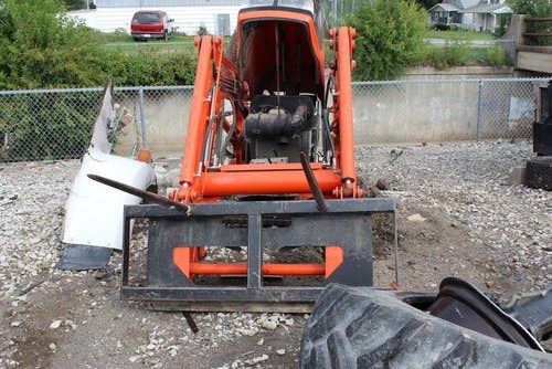 Used Kubota M95 Tractor parts.