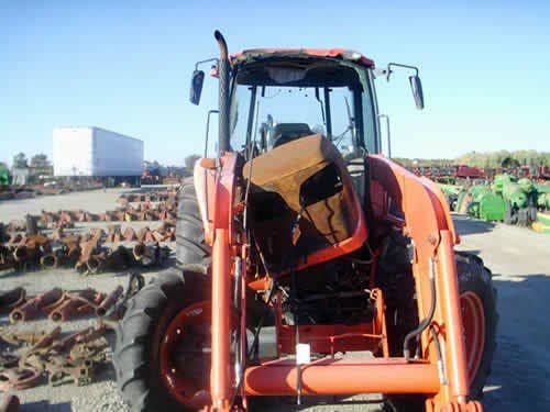 2006 Used Kubota M9540 Tractor parts.