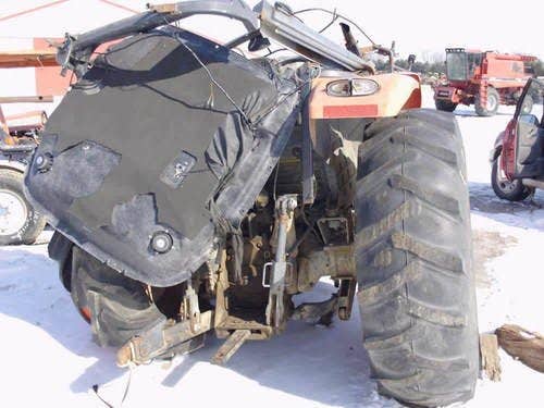 2006 Used Kubota M9540 Tractor parts.