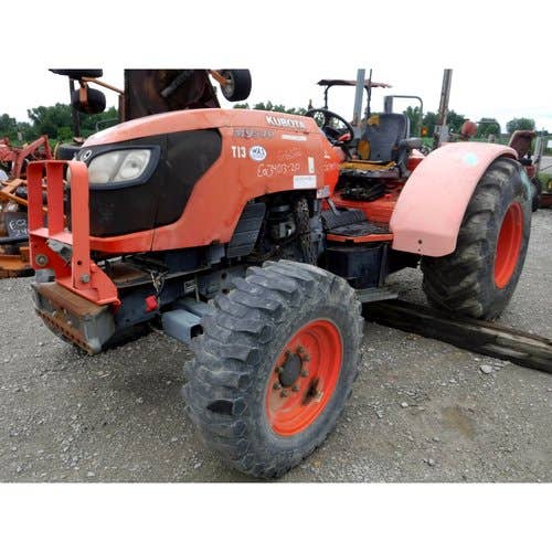 Used Kubota M9540 Tractor parts.