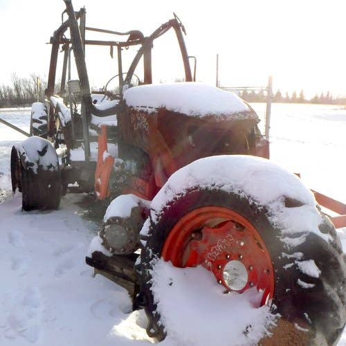 Used Kubota M9540 Tractor parts.