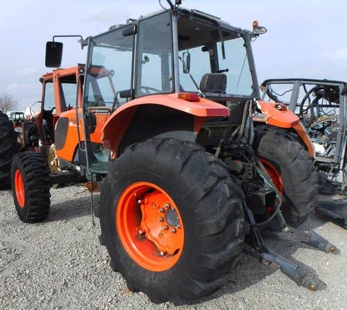 2011 Used Kubota M96S Tractor parts.