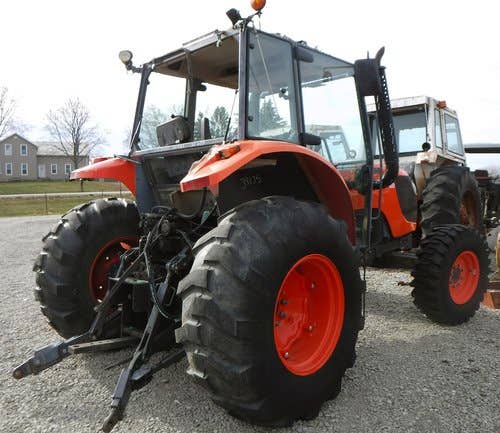 2011 Used Kubota M96S Tractor parts.
