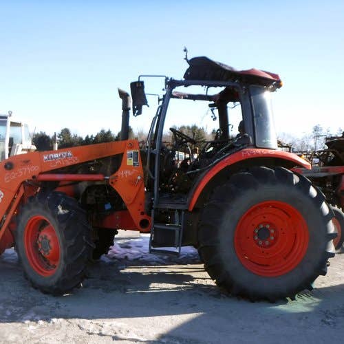 Used Kubota M9960 Tractor parts.