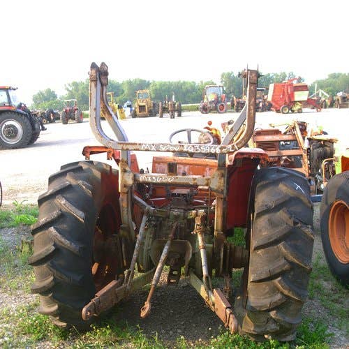 Used Kubota MX5000 Tractor parts.