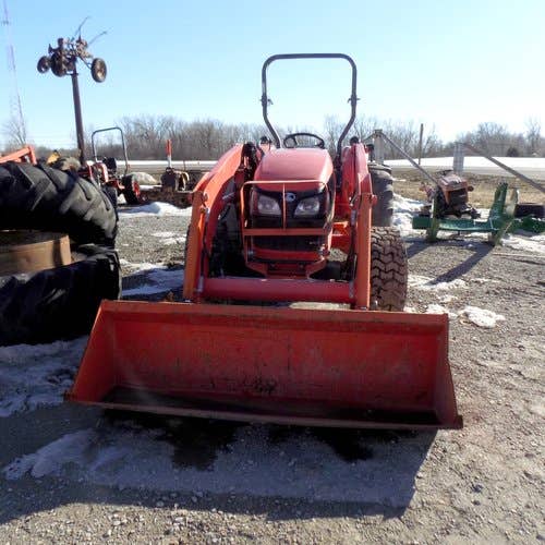 Used Kubota MX5100 Tractor parts.