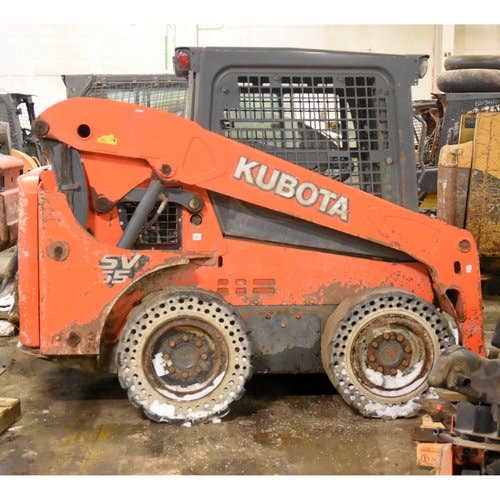 Used Kubota SSV65 Skid Steer Loader parts.