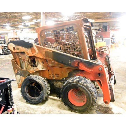 Used Kubota SSV75 Skid Steer Loader parts.