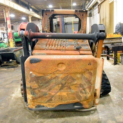 Used Kubota SSV75 Skid Steer Loader parts.