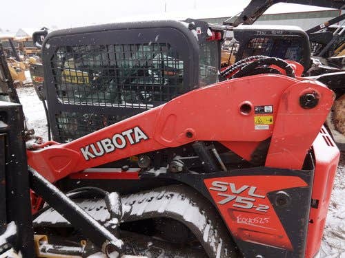 Used Kubota SVL75-2 Skid Steer Loader parts.