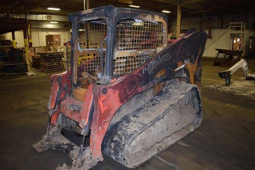 2014 Used Kubota SVL90-2 Skid Steer Loader parts.