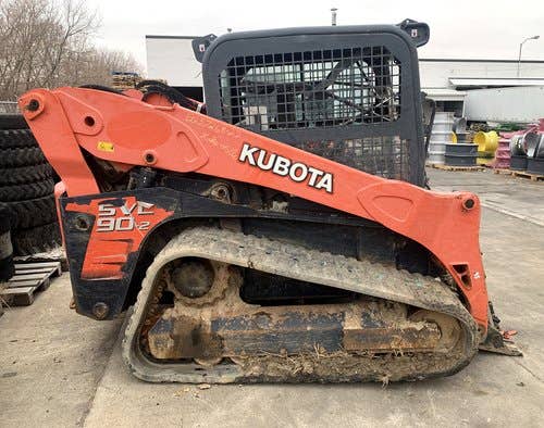 2016 Used Kubota SVL90-2 Skid Steer Loader parts.