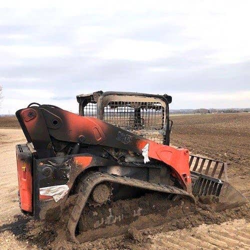 2012 Used Kubota SVL90 Skid Steer Loader parts.