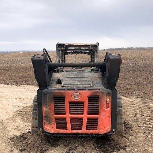 2012 Used Kubota SVL90 Skid Steer Loader parts.