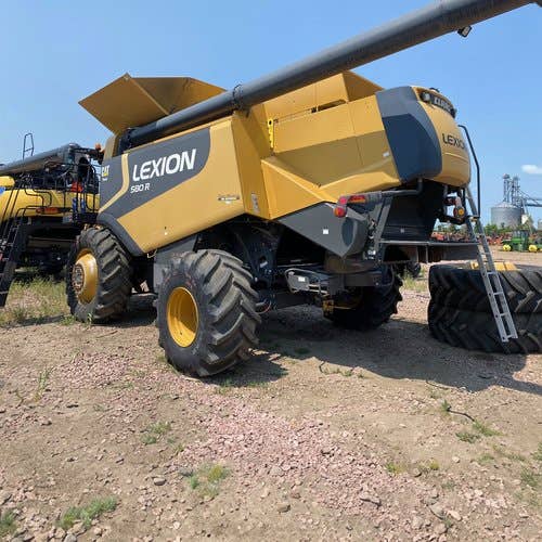 2010 Used Lexion 580R Combine parts.