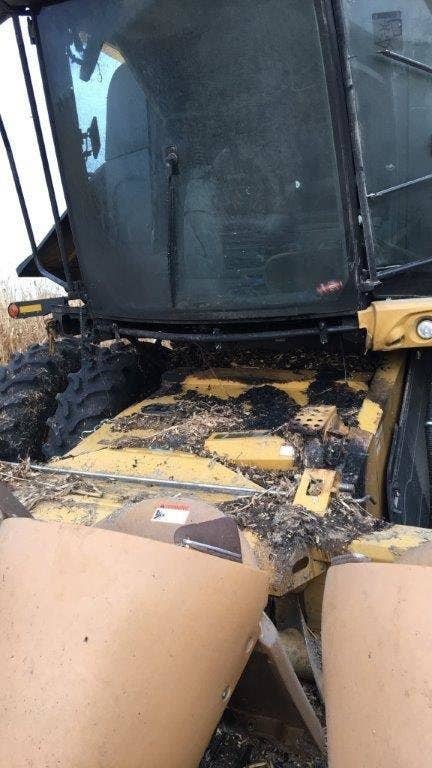 2014 Used Lexion 740 Combine parts.