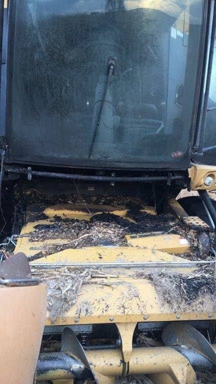 2014 Used Lexion 740 Combine parts.