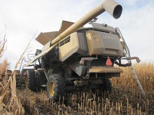 2014 Used Lexion 740 Combine parts.