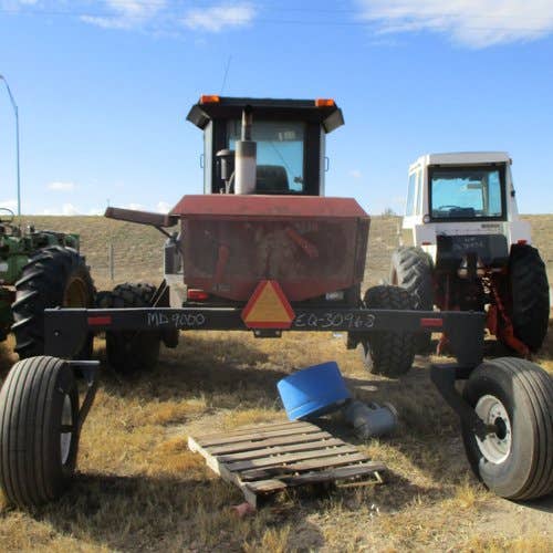 1995 Used Macdon 9000 Hay Cutting parts.