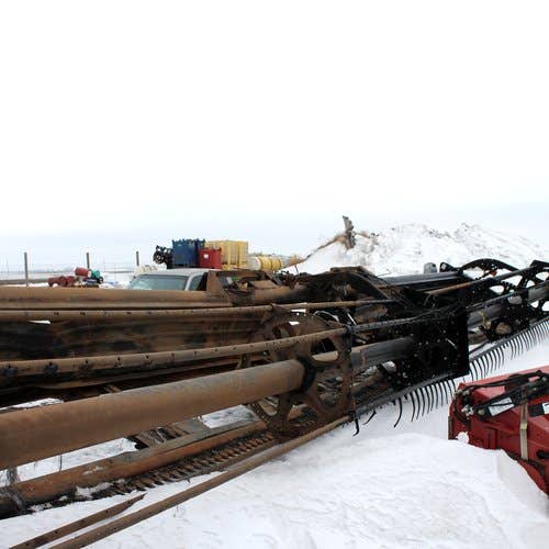 2012 Used Macdon FD70 Header parts.