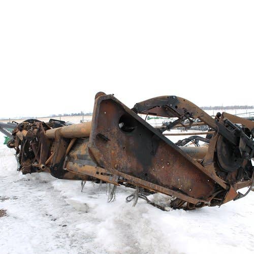 2012 Used Macdon FD70 Header parts.