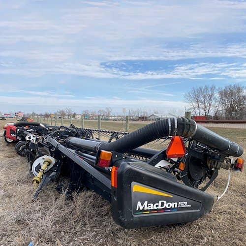 2011 Used Macdon FD70 Header parts.
