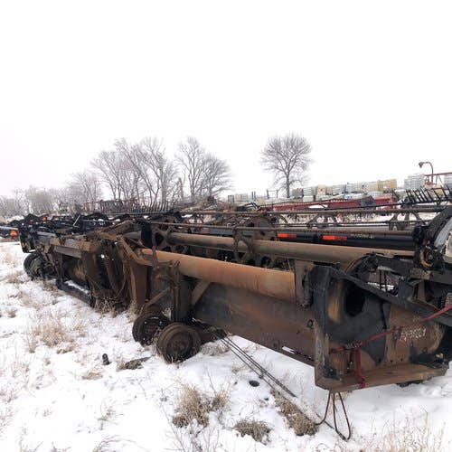 2014 Used Macdon FD75 Header parts.