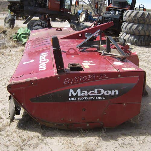 2014 Used Macdon R85 Header parts.