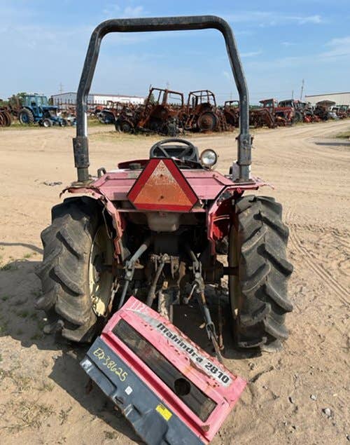 Used Mahindra 2810 Tractor parts.