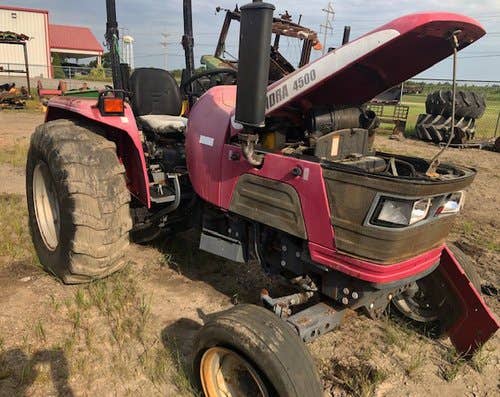 Used Mahindra 4500 Tractor parts.