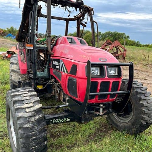 Used Mahindra mPower 85 Tractor parts.