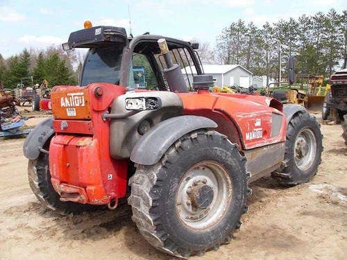 2005 Used Manitou MLT741 Construction & Industrial parts.