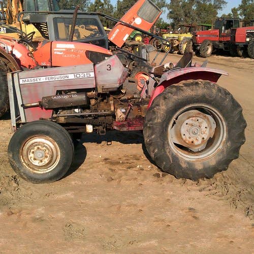 Used Massey Ferguson 1035 Tractor parts.