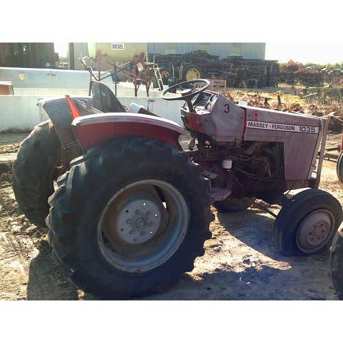 Used Massey Ferguson 1035 Tractor parts.