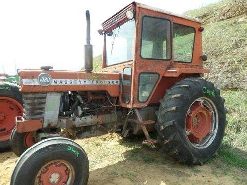 Used Massey Ferguson 1080 Tractor parts.